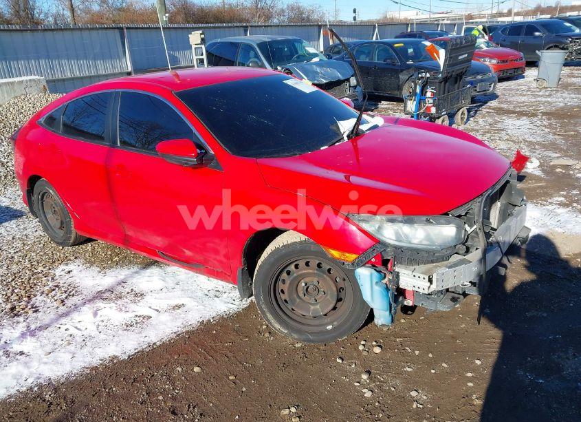 2016 Honda Civic LX (VIN 2HGFC2F5XGH532458) main photo