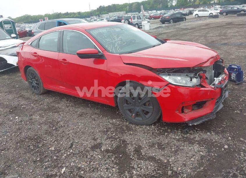 2018 Honda Civic LX (VIN 2HGFC2F5XJH503565) main photo