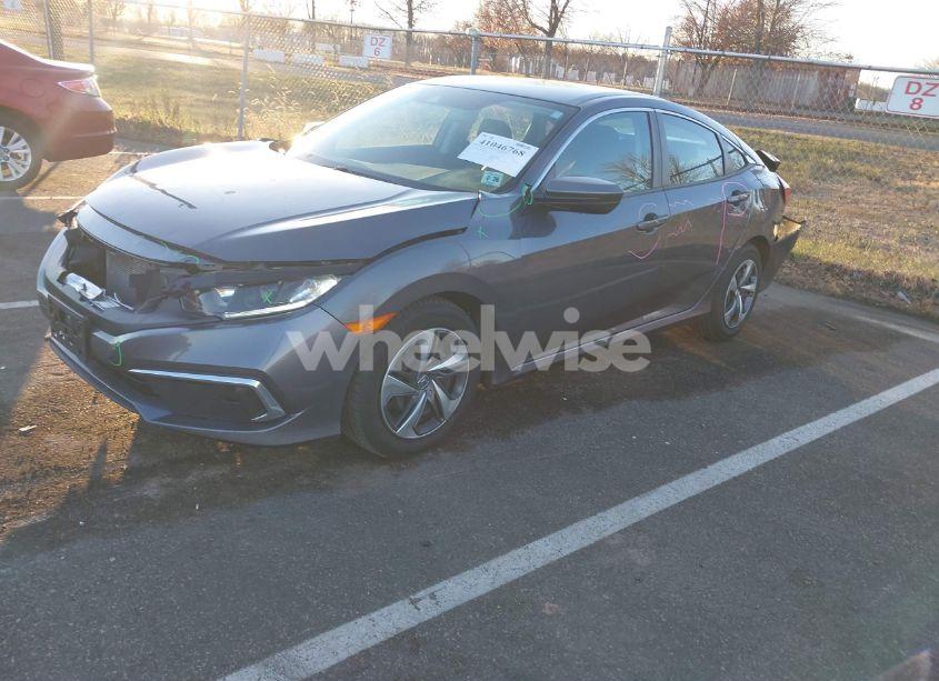 Photo 2 of 2021 Honda Civic LX (VIN 2HGFC2F60MH542954)