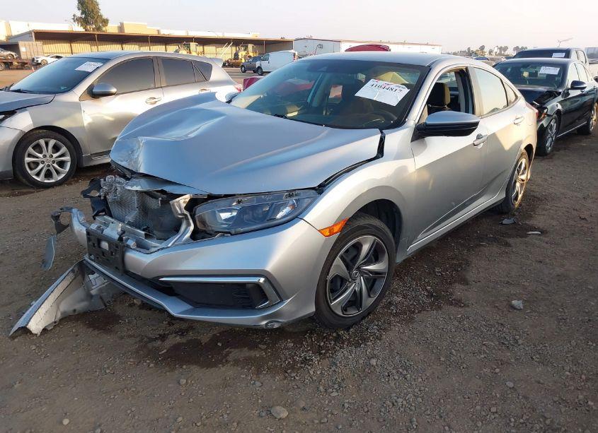Photo 2 of 2020 Honda Civic LX (VIN 2HGFC2F61LH577033)