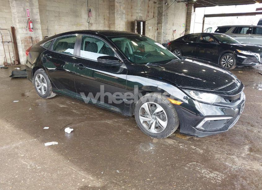 2020 Honda Civic LX (VIN 2HGFC2F61LH587612) main photo