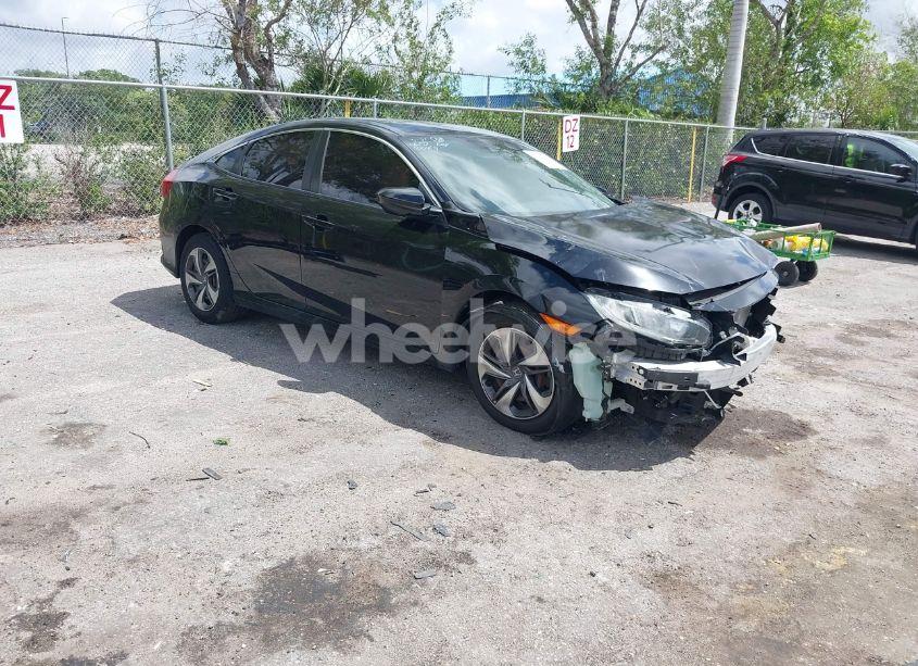 2020 Honda Civic LX (VIN 2HGFC2F61LH600469) main photo