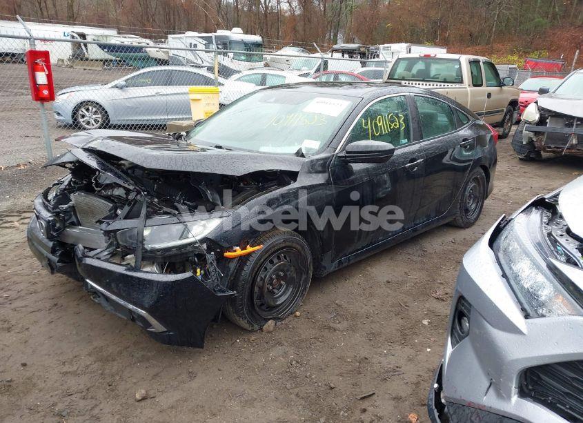 Photo 2 of 2019 Honda Civic LX (VIN 2HGFC2F62KH545822)