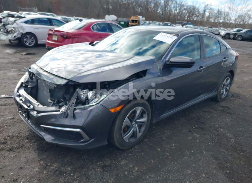 Photo 2 of 2019 Honda Civic LX (VIN 2HGFC2F62KH549935)