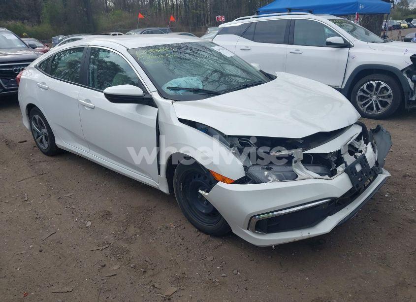 2019 Honda Civic LX (VIN 2HGFC2F62KH604447) main photo