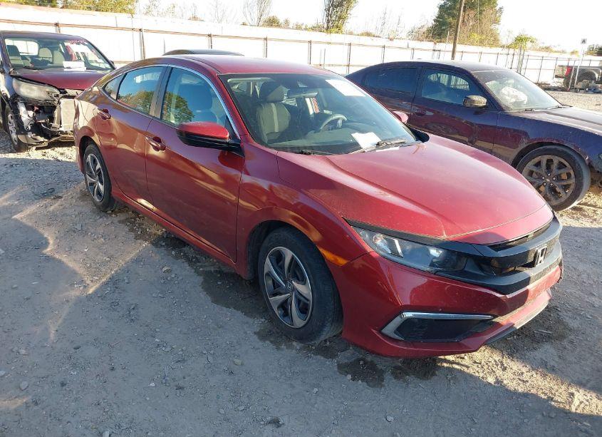 2020 Honda Civic LX (VIN 2HGFC2F62LH583889) main photo