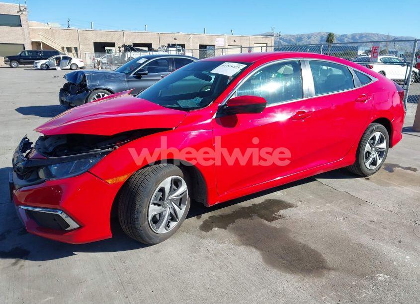 Photo 2 of 2021 Honda Civic LX (VIN 2HGFC2F62MH534936)