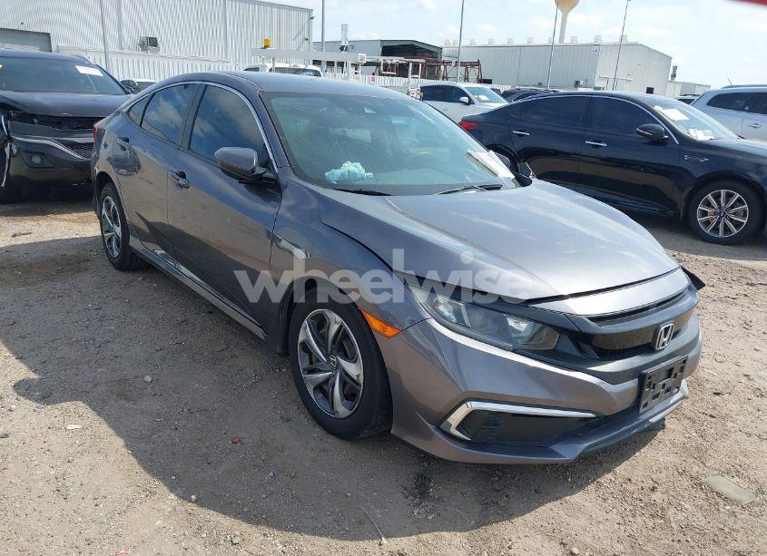 2021 Honda Civic LX (VIN 2HGFC2F62MH556466) main photo