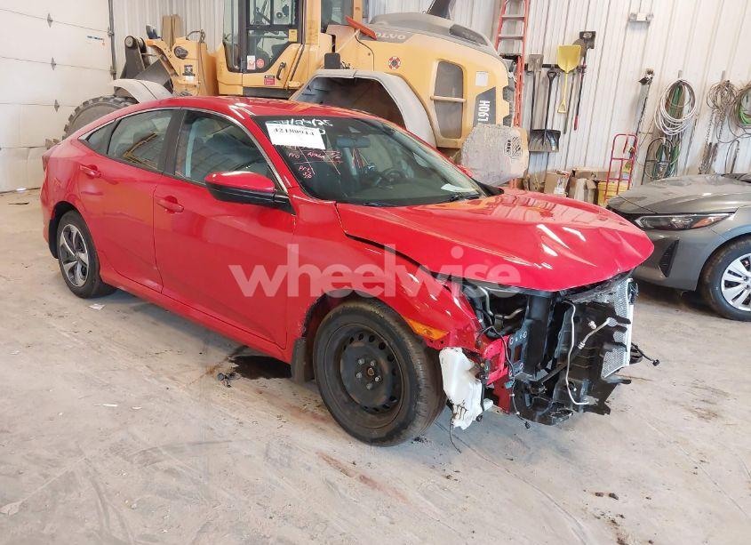 2020 Honda Civic LX (VIN 2HGFC2F63LH507310) main photo