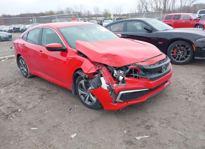 2020 Honda Civic LX (VIN 2HGFC2F63LH535818) main photo