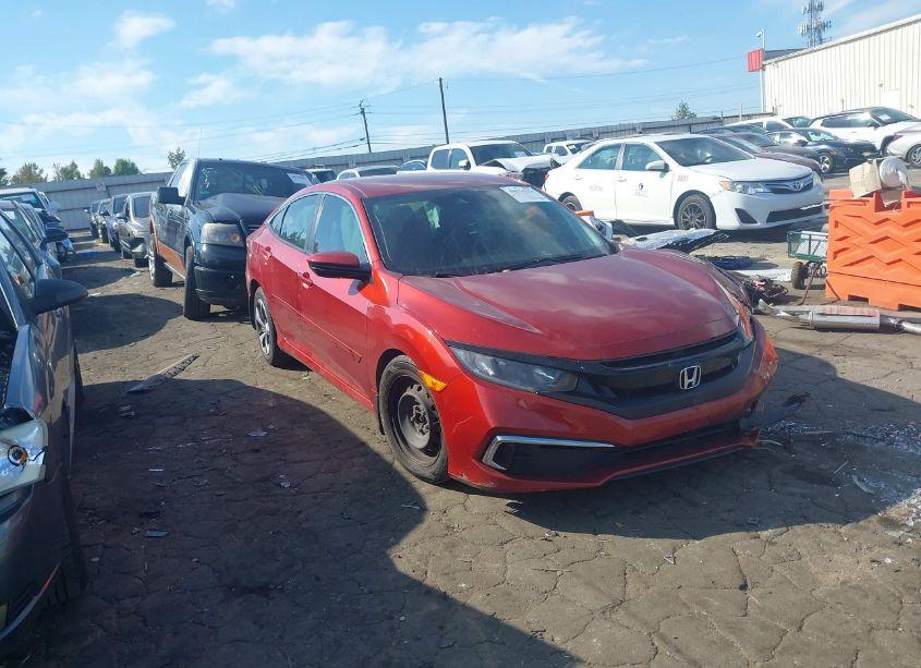 2020 Honda Civic LX (VIN 2HGFC2F63LH550268) main photo