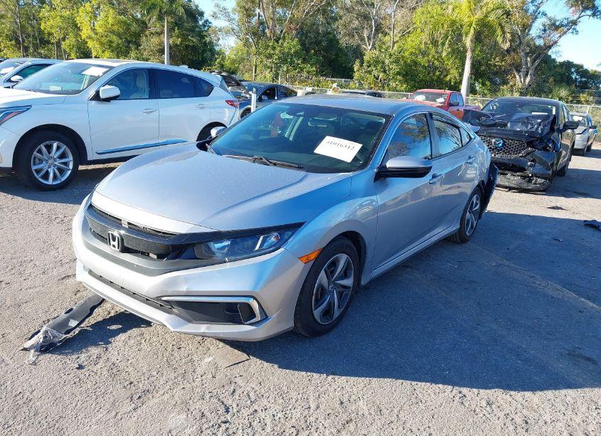Photo 2 of 2021 Honda Civic LX (VIN 2HGFC2F63MH503209)