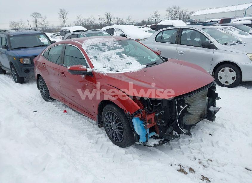 2021 Honda Civic LX (VIN 2HGFC2F63MH529289) main photo