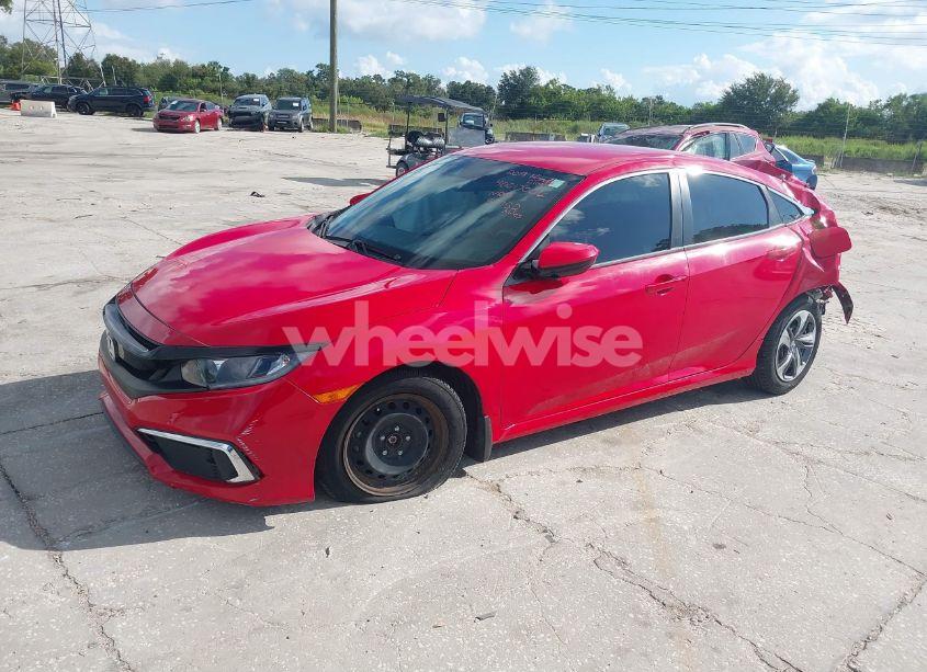Photo 2 of 2019 Honda Civic LX (VIN 2HGFC2F64KH512983)