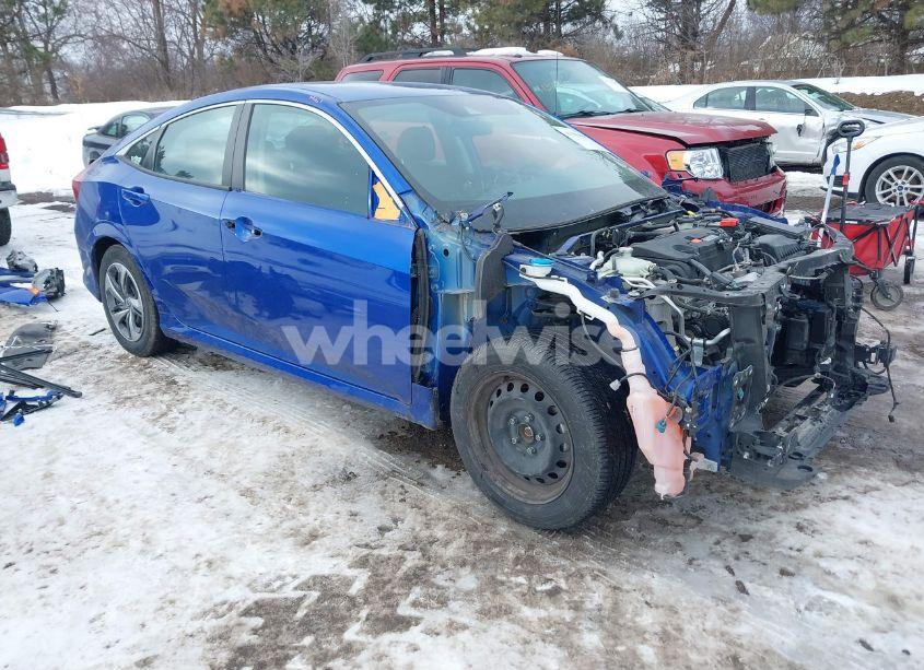 2019 Honda Civic LX (VIN 2HGFC2F64KH574433) main photo