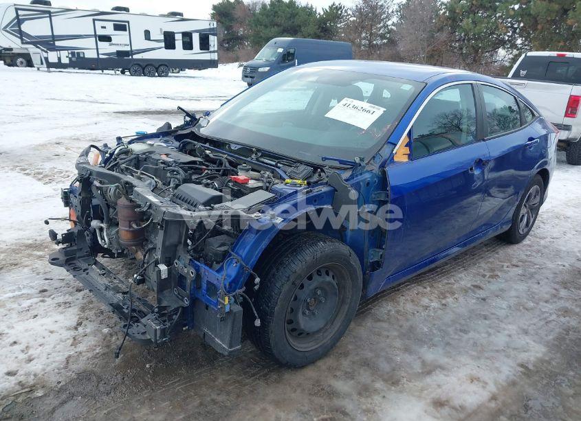 Photo 2 of 2019 Honda Civic LX (VIN 2HGFC2F64KH574433)