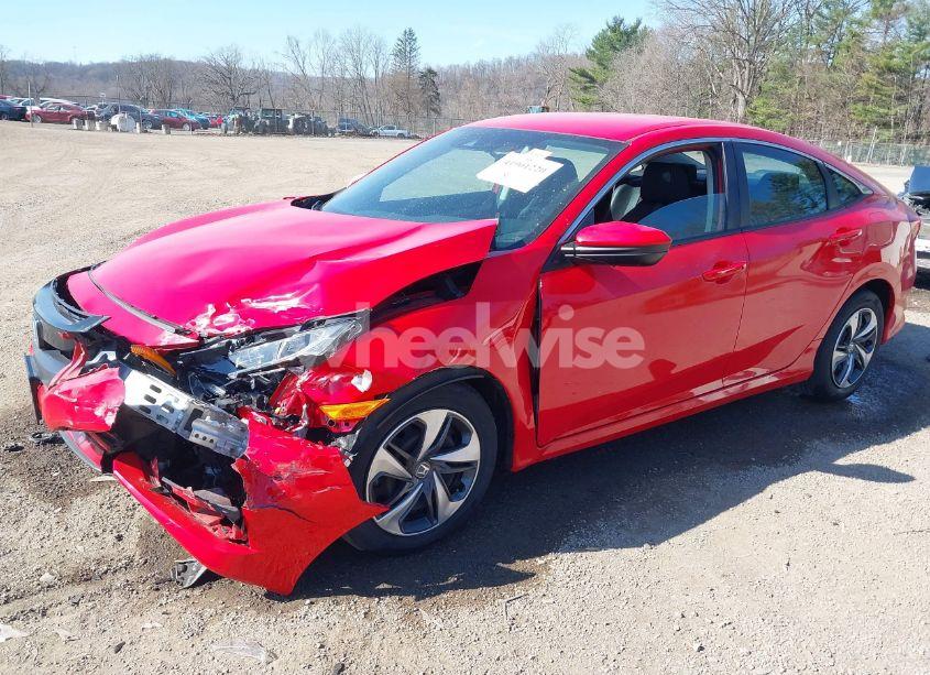 Photo 2 of 2019 Honda Civic LX (VIN 2HGFC2F64KH587960)
