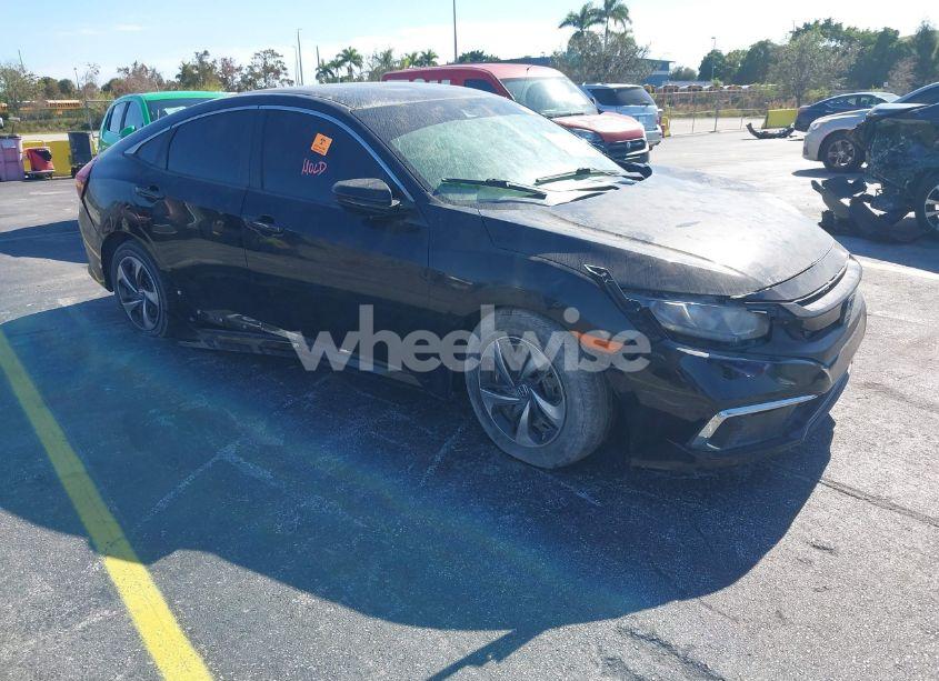 2019 Honda Civic LX (VIN 2HGFC2F64KH595993) main photo