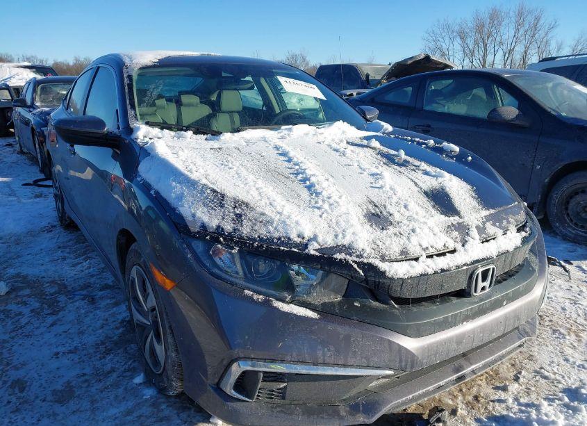 2019 Honda Civic LX (VIN 2HGFC2F64KH596688) main photo