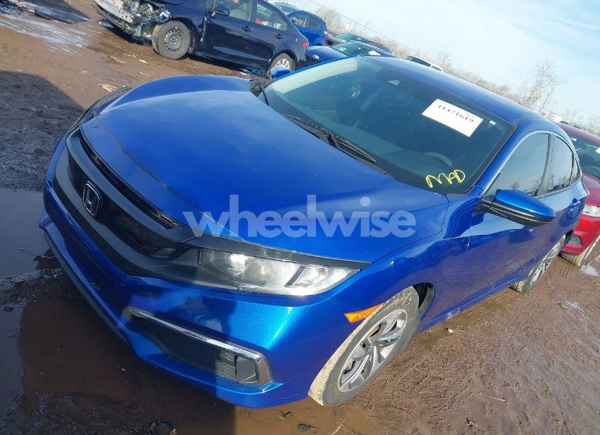 Photo 2 of 2019 Honda Civic LX (VIN 2HGFC2F64KH600092)