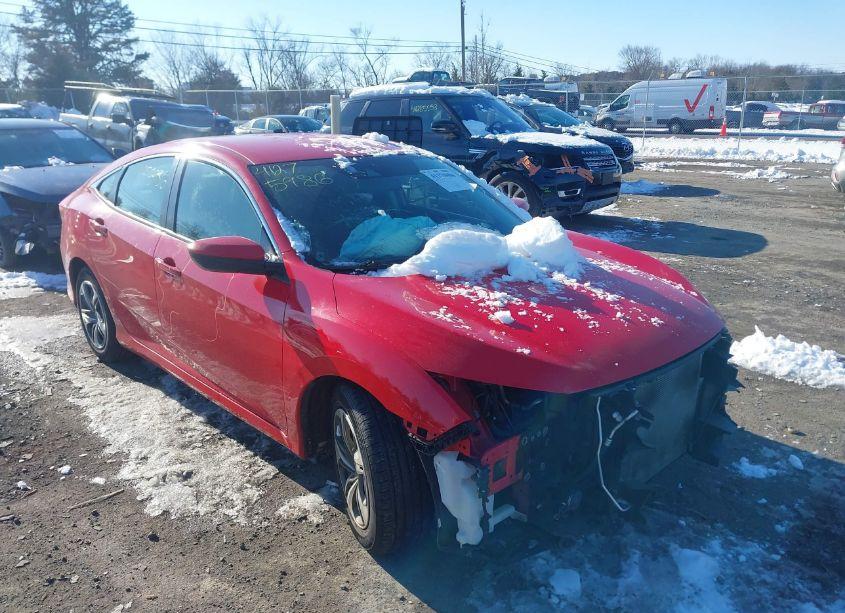 2020 Honda Civic LX (VIN 2HGFC2F64LH540378) main photo