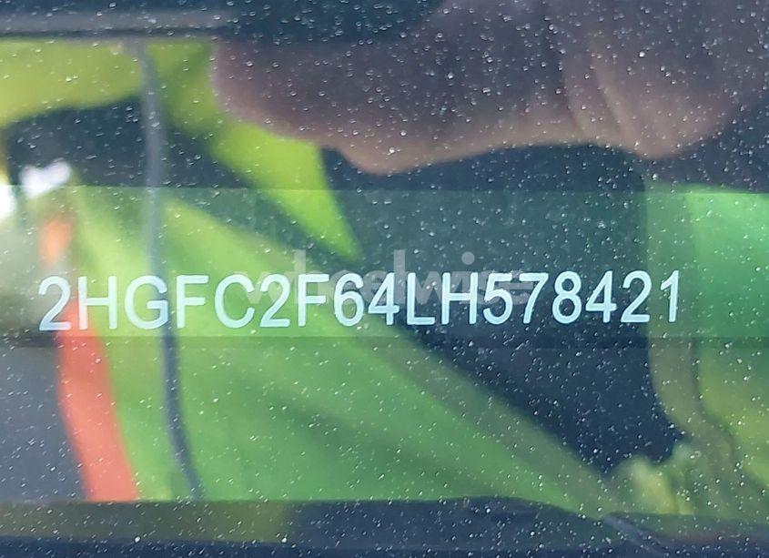 Photo 9 of 2020 Honda Civic LX (VIN 2HGFC2F64LH578421)