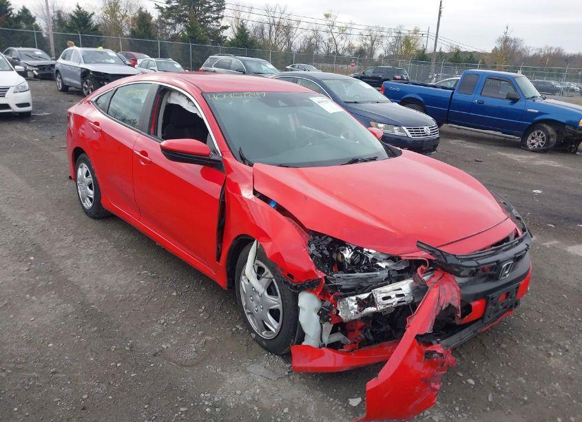 2019 Honda Civic LX (VIN 2HGFC2F65KH501927) main photo