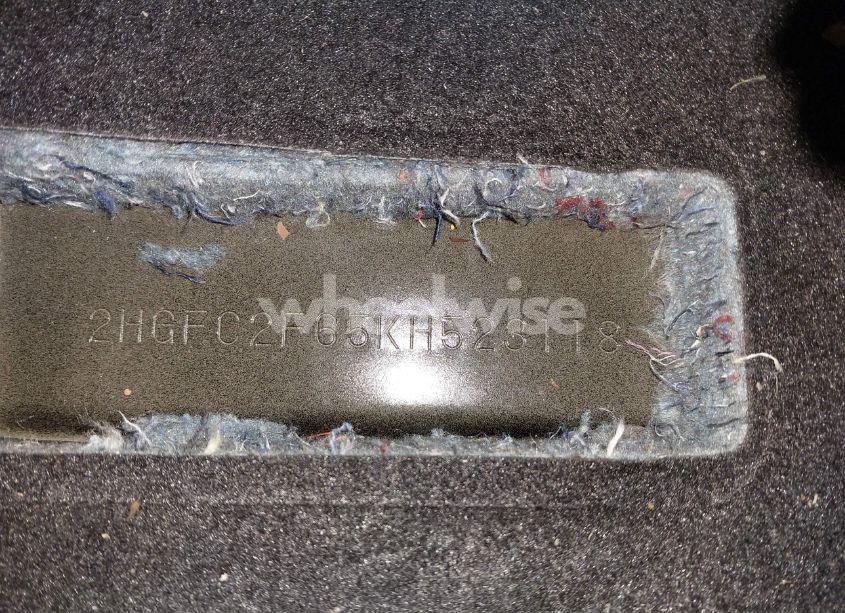 Photo 17 of 2019 Honda Civic LX (VIN 2HGFC2F65KH523118)