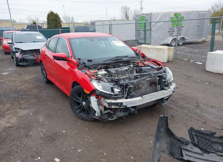 2019 Honda Civic LX (VIN 2HGFC2F65KH577681) main photo