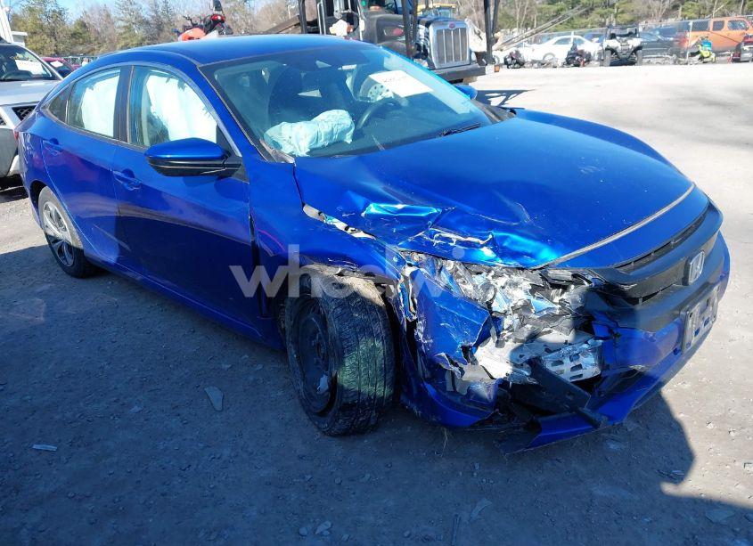 2020 Honda Civic LX (VIN 2HGFC2F65LH545086) main photo