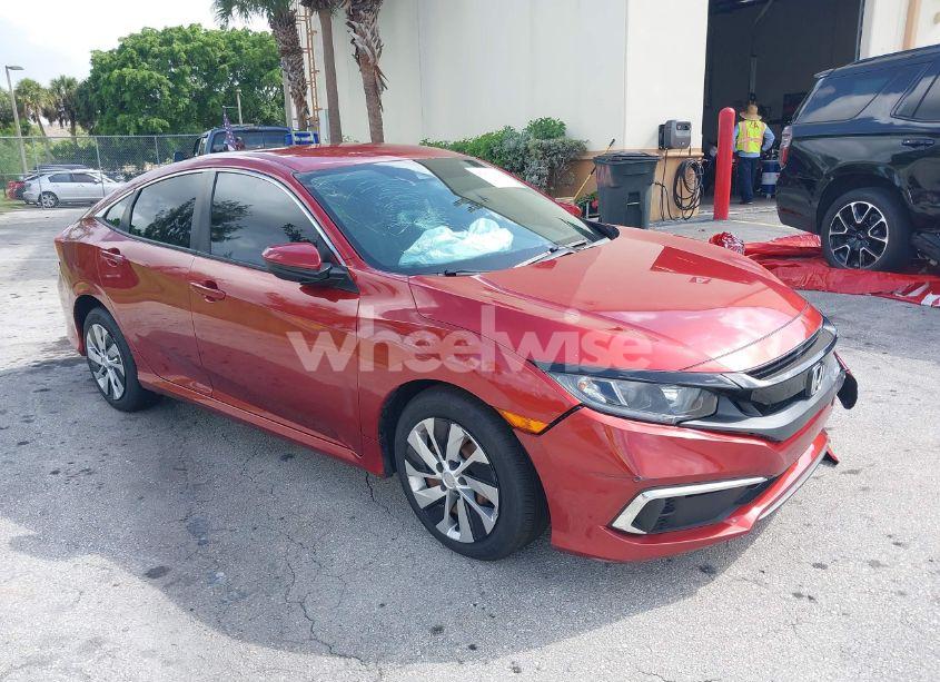 2021 Honda Civic LX (VIN 2HGFC2F65MH555697) main photo