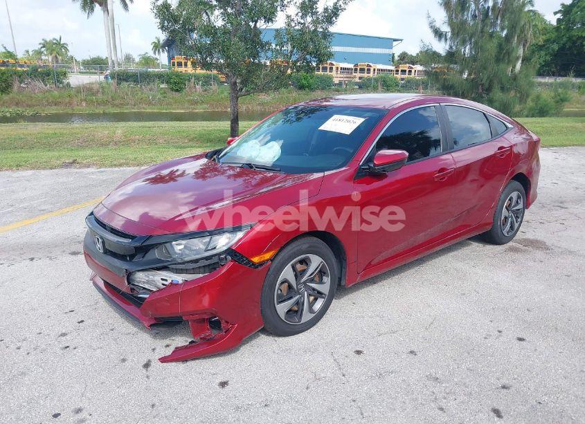 Photo 2 of 2021 Honda Civic LX (VIN 2HGFC2F65MH555697)