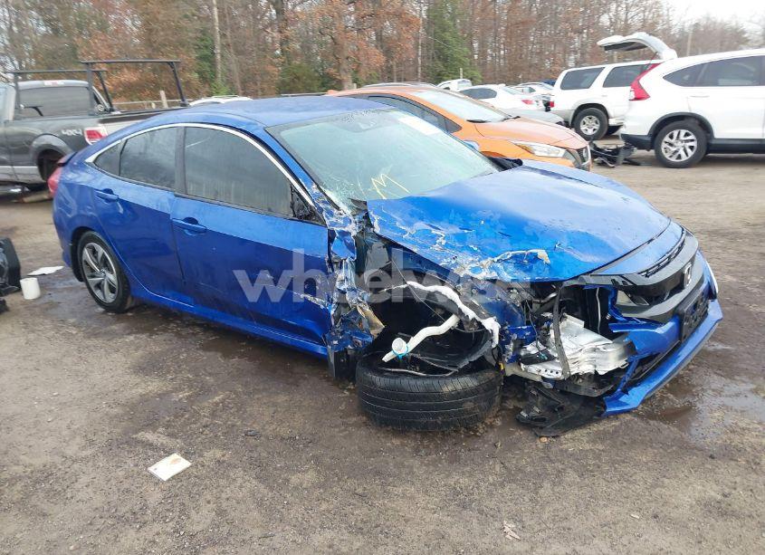 2019 Honda Civic LX (VIN 2HGFC2F66KH556953) main photo