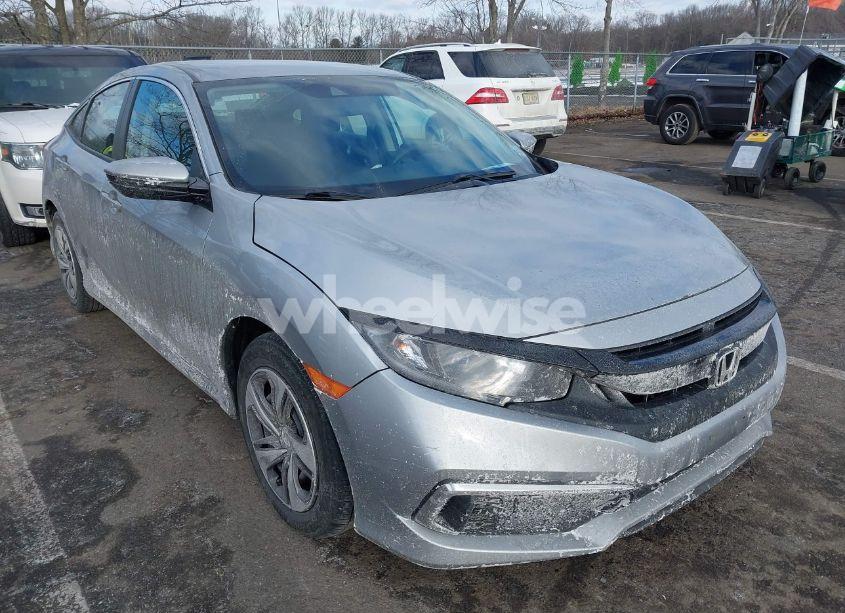 2020 Honda Civic LX (VIN 2HGFC2F66LH524490) main photo
