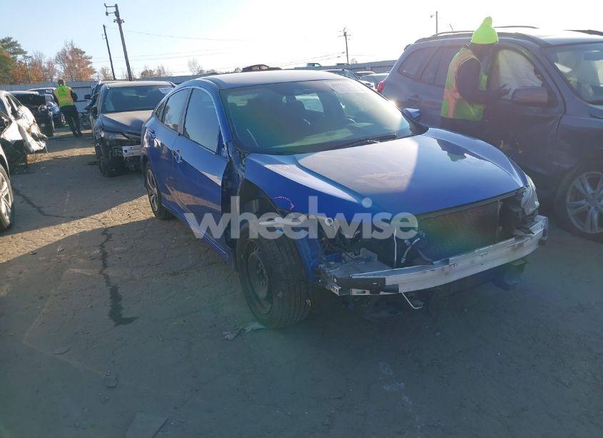 2020 Honda Civic LX (VIN 2HGFC2F66LH550555) main photo