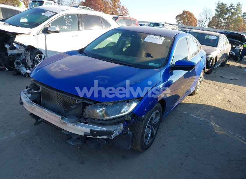 Photo 2 of 2020 Honda Civic LX (VIN 2HGFC2F66LH550555)