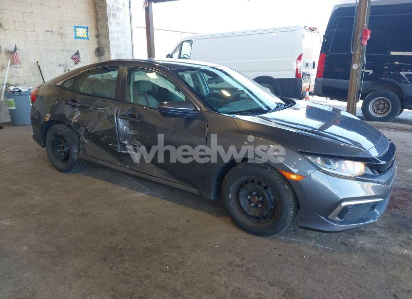 2020 Honda Civic LX (VIN 2HGFC2F66LH554007) main photo