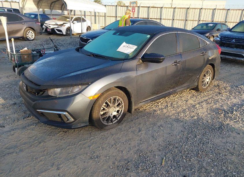 Photo 2 of 2021 Honda Civic LX (VIN 2HGFC2F66MH502037)