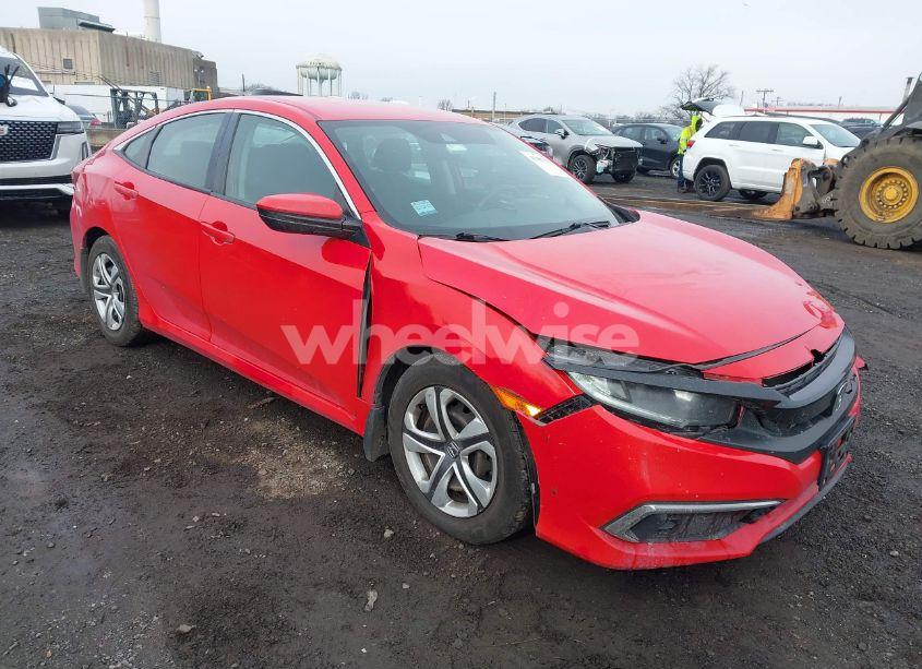 2019 Honda Civic LX (VIN 2HGFC2F67KH506997) main photo