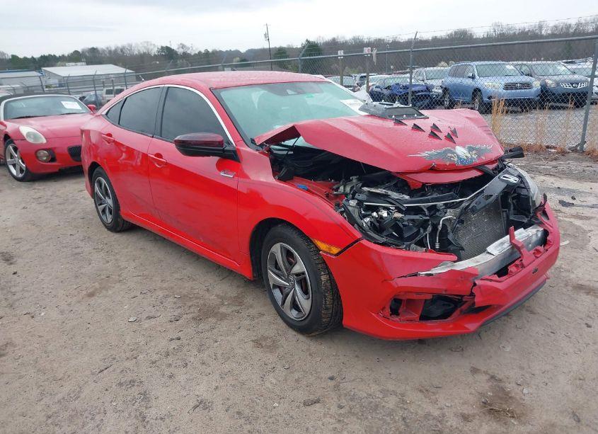 2019 Honda Civic LX (VIN 2HGFC2F67KH523766) main photo