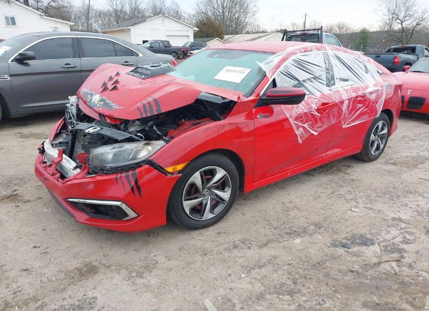 Photo 2 of 2019 Honda Civic LX (VIN 2HGFC2F67KH523766)