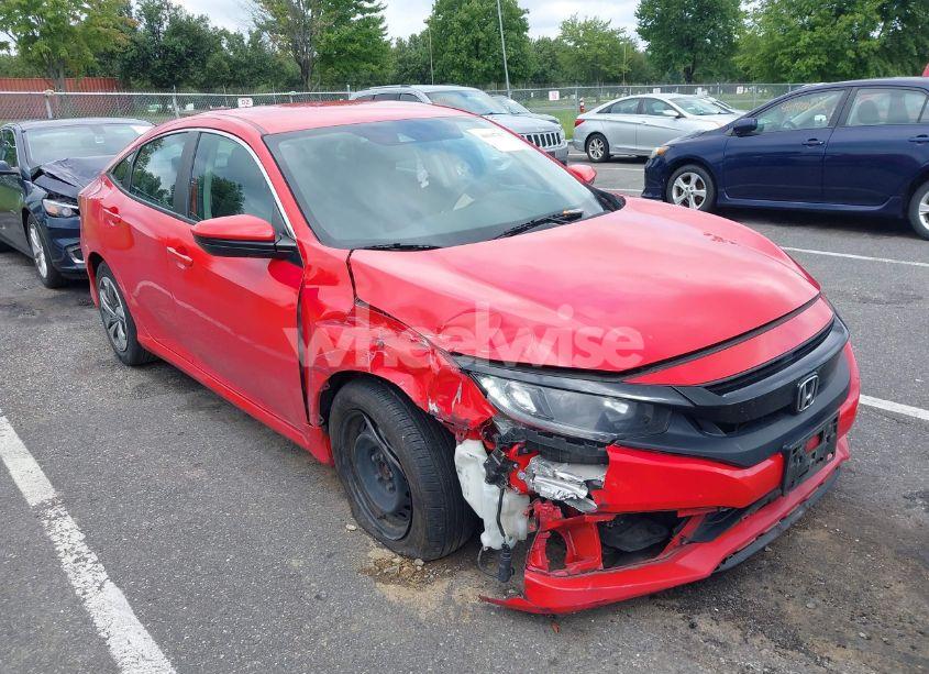 2019 Honda Civic LX (VIN 2HGFC2F67KH568383) main photo