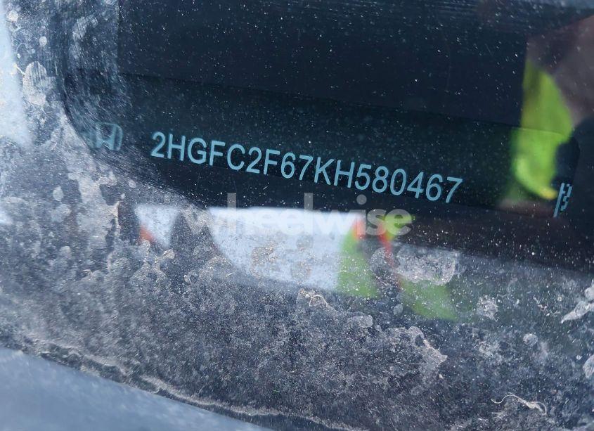 Photo 17 of 2019 Honda Civic LX (VIN 2HGFC2F67KH580467)