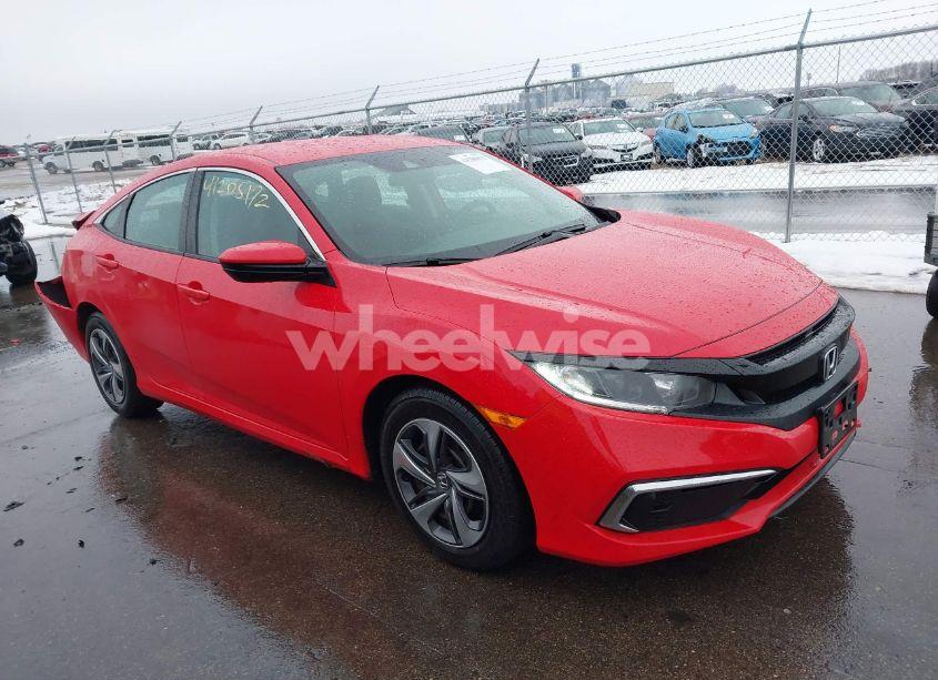 2019 Honda Civic LX (VIN 2HGFC2F67KH587144) main photo
