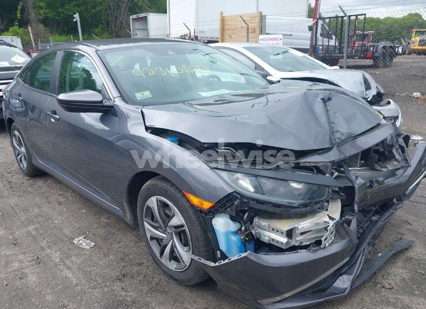 2019 Honda Civic LX (VIN 2HGFC2F67KH606663) main photo