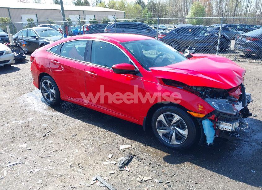 2020 Honda Civic LX (VIN 2HGFC2F67LH553299) main photo