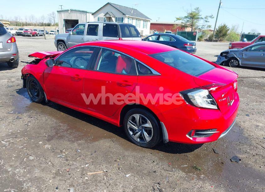 Photo 3 of 2020 Honda Civic LX (VIN 2HGFC2F67LH553299)