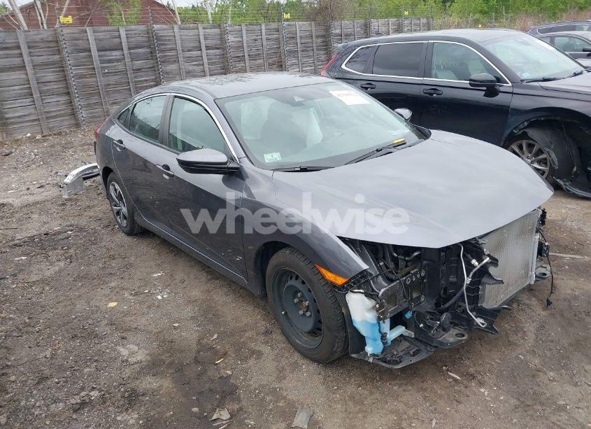 2021 Honda Civic LX (VIN 2HGFC2F67MH500605) main photo