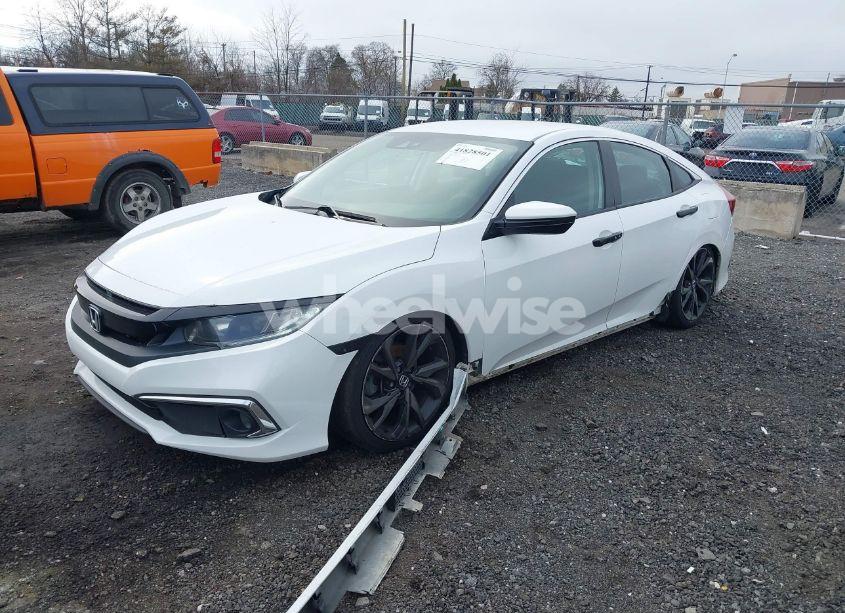 Photo 2 of 2021 Honda Civic LX (VIN 2HGFC2F67MH514651)