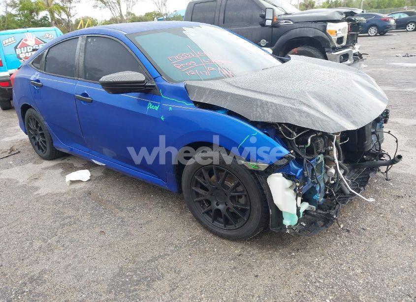 2021 Honda Civic LX (VIN 2HGFC2F67MH534687) main photo